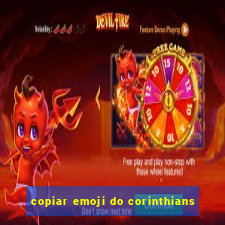 copiar emoji do corinthians